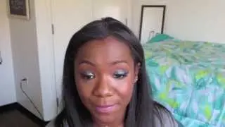 Purple/Silver Smokey Eye (MAC Black Grape)