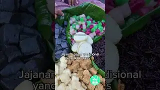 CENIL GETUK LUPIS 🤤 Jajanan Pasar Tradisional Legendaris‼️
