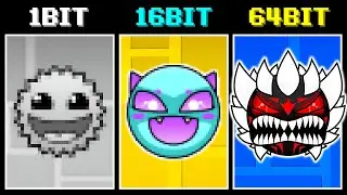 New Custom Geometry Dash Lobotomies V5 but every time with more bits