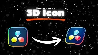 How to Create a Clean 3D Icon or Logo in DaVinci Resolve (Step by Step)