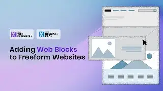 How to Add Web Blocks to Your Freeform Website? | Xara