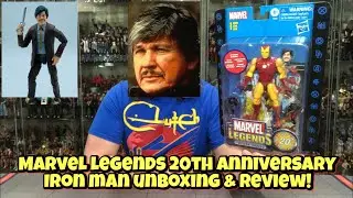 20th Anniversary Iron Man Marvel Legends Unboxing & Review!