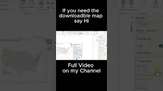 Power BI custom Map. no more boringaps 