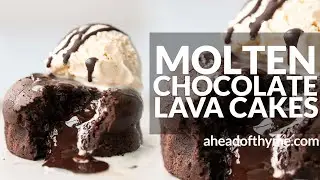 Molten Chocolate Lava Cakes