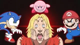 Ken VS Super Smash Bros (Street Fighter VS Nintendo) Animation - GAME SHENANIGANS! 💪🏼🔥💥