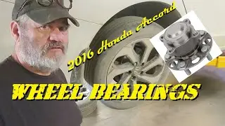 Honda Accord Rear Wheel Bearing Replacement