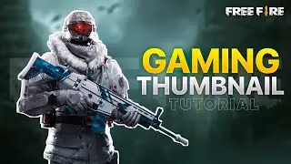 HOW to make GAMING THUMBNAIL on mobile | gaming thumbnail free fire