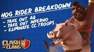 Breakdown of the Hog Rider Expert Attack | Clash of Clans 3 Star Strategy Explained!