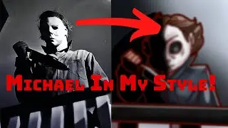 Drawing Michael Myers in Timelapse: Making Nightmares Adorable