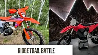 2024 KTM150XCW vs 2023 Stark Varg Ridge Time Trial