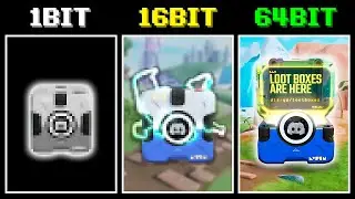 Discord Loot Boxes but every time more and more bits