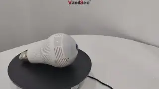 the truth behind a light bulb? or a 360° surveillance camera