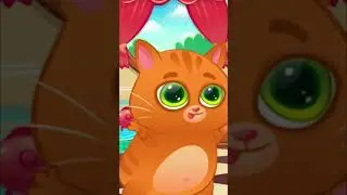 Котик Бубу увидел котика Тома 