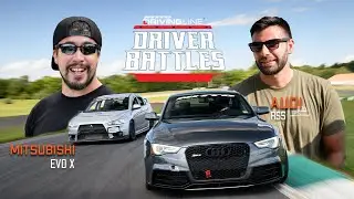 Closest AWD Track Battle Yet! Evo X vs RS5!