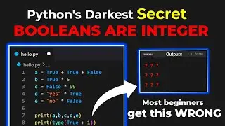 This Python Output Will Confuse You (True + True = ?) 
