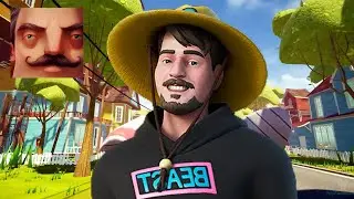 Hello Neighbor - My New Neighbor Baby MrBeast Act 2 Door Gameplay Walkthrough