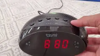 Tzumi 6696DG Clock Radio