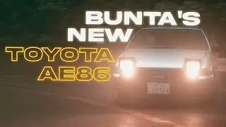 INITIAL D: PREQUEL STAGE - Bunta's New Toyota AE86 (Assetto Corsa cinematic) 4k