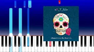 Pinguini Tattici Nucleari - Romantico Ma Muori (Piano Tutorial)