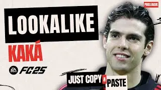 HOW TO CREATE KAKÀ IN EA FC 25 - FACE CREATION IN PRO CLUB AND CAREER MODE