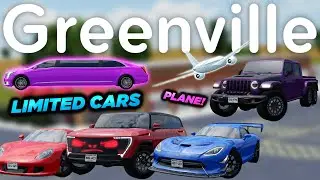 LIMITED CARS, PLANE SECRET, RIM CUSTOMIZATION, LIMOS, 6X6, NEW CARS, & MORE! | Roblox Greenville