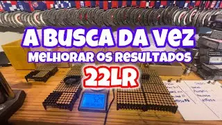 Pesamos e desmontamos a munição de 22LR