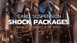 Carli Suspension Shock Comparison - Commuter, Backcountry, Pintop, Dominator Review