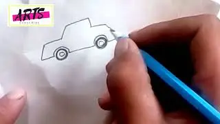 Easy car drawing