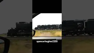 Big Boy 4014 PACE through Nebraska. #bigboy #4014 #steamlocomotive #pace #pacers #chase #railroad