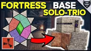 RUST Base Design 2019 | Strong Solo-Trio Base (Rust Base Building)