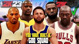 MAKE These TOP 5 BUILDS For NBA 2K23 & NBA 2K24 - The GOD SQUAD