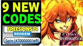 UPDATE⚠️CLOVER RETRIBUTION CODES SEPTEMBER 2024 | ROBLOX CLOVER RETRIBUTION CODES 2024
