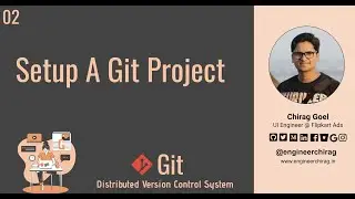 How To Setup A Project With Git?   | Hands-on Git Series | Yoohoo Git