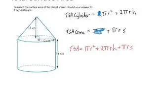 TSA Composite Shape   Cylinder and Cone Ex 3-7 Q8