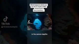 Would you dive there? 🤔 | Full video on my channel! #ai #aifilmmaking #planetearth