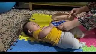 Cute AJ learning creeping 😘❤️#cutebaby #ytshorts #youtube #youtubeshorts