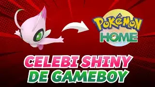 Pegue AGORA um CELEBI SHINY LEGÍTIMO de GAMEBOY com HOME TRACKER 🎮 Pokémon Sword e Shield