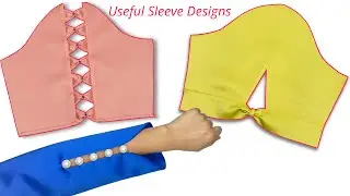 [3] useful sleeve designs for beginners | Sewing Tips and Tricks