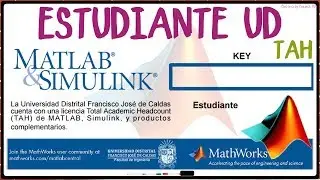 MATLAB UDISTRITAL Student License | TAH
