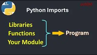 py6@6 Python Import Explained in 8 Minutes Libraries, Functions & Modules