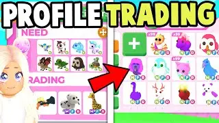 Getting Every Pet Using PROFILE TRADING in Adopt Me!
