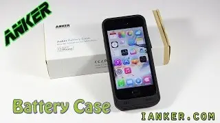 Anker 2400mAh MFI Certified Extended Battery Case for iPhone 5s and 5