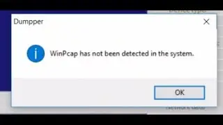 [FIXED]-Wincap has not been detected in the system.