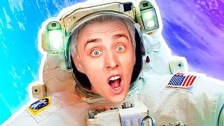 УЛЕТЕЛИ В КОСМОС на 24 ЧАСА Челлендж! #А4 #ВладА4 #ВладБумага