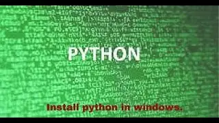 Install python 3.4.4 in  windows xp/ 7/ 8/ 8.1/ 10 | How to install Python | Python Setup download