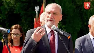 Odsłonięcie pomnika Jana Olszewskiego w Tomaszowie Lubelskim