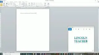 WORD - VIEW RIBBON