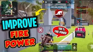 How To Increase Fire Power In Indus Battle Royale 🔥| New Pro Tips & Tricks | Control Recoil In Indus