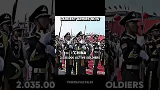 Largest Armies Now VS Then 