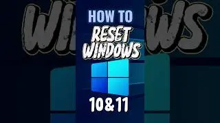 How to Reset Your PC? - Windows 10 or 11